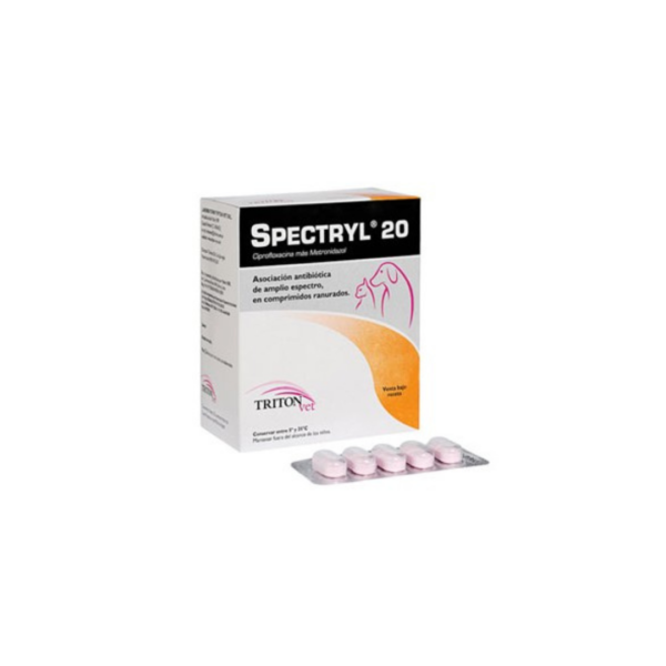 Spectryl 20 -10 Comprimidos
