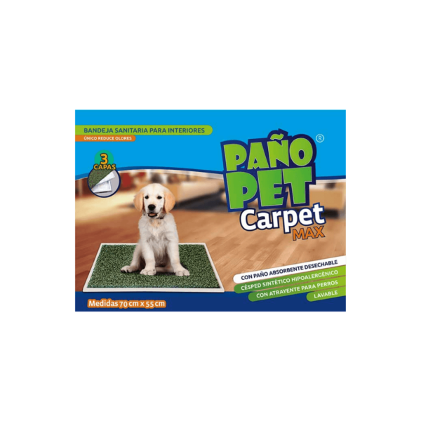 Paño Pet Carpet Max bandeja sanitaria 70x55 cm