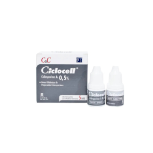 Ciclocell 0,5% 5 ml