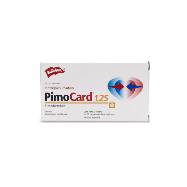 Pimocard 1,25mg x 20 Comprimidos