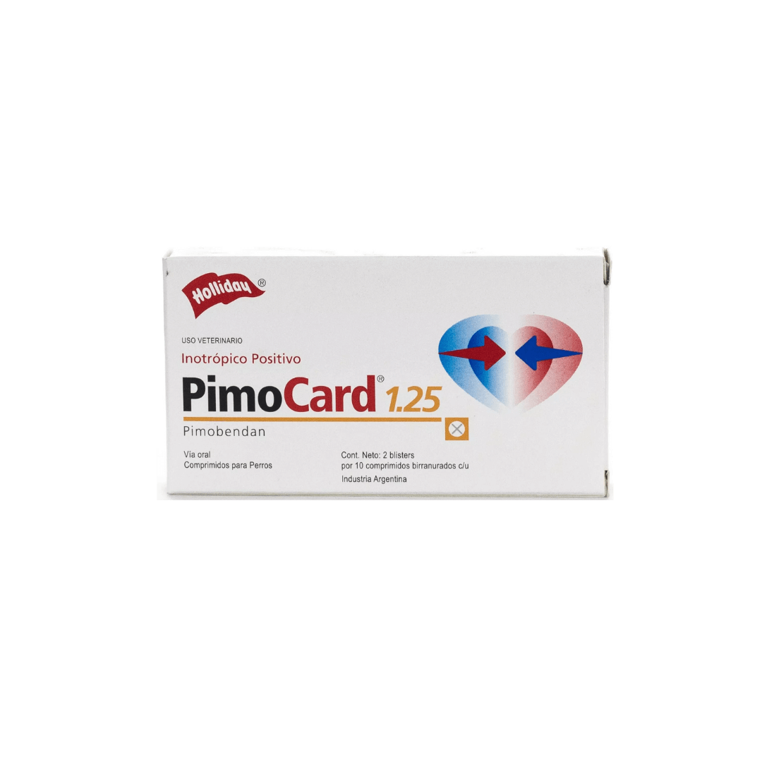 Pimocard 1,25mg x 20 Comprimidos