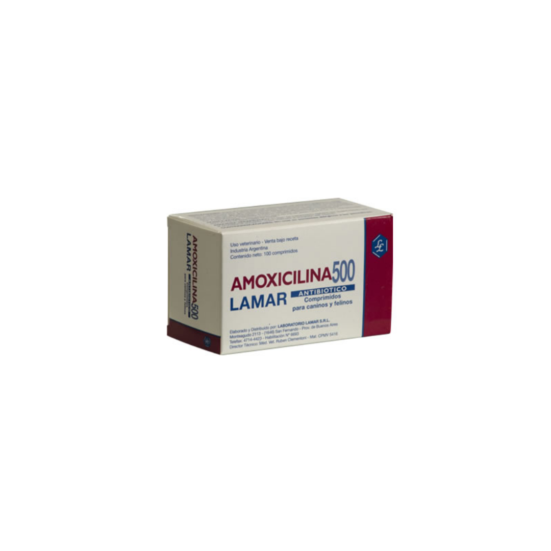 Amoxicilina 500mg x 100 Comprimidos