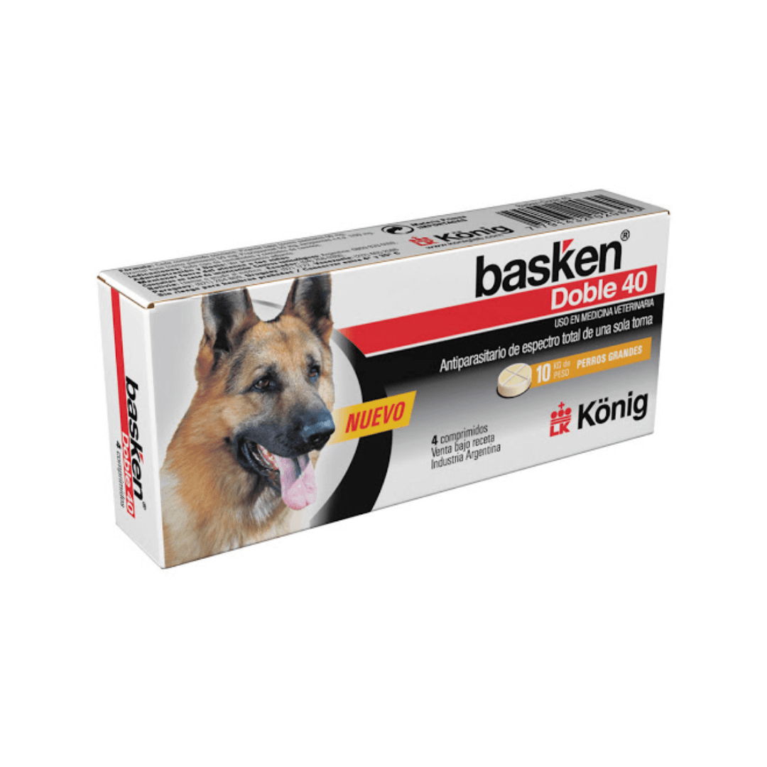 Basken PLUS doble 40 x 4 comprimidos